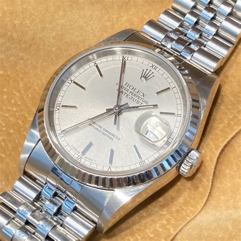 rolex date just 16237|rolex 16234 value.